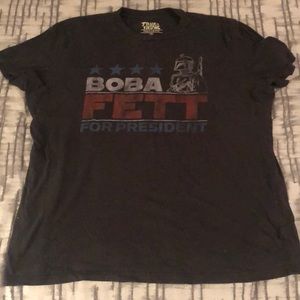 Star Wars tee. Boba Fett for prez!